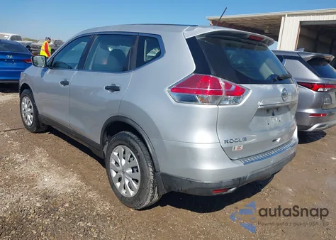 2016 Nissan Rogue S from USA, damaged, VIN KNMAT2MT2GP630955